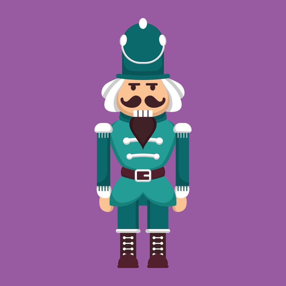 Nutcracker christmas toy 4649073 Vector Art at Vecteezy