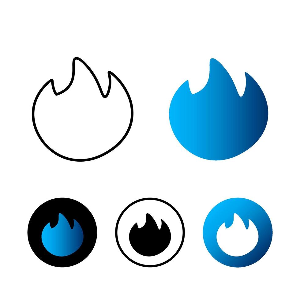 Abstract Trending Icon Illustration vector