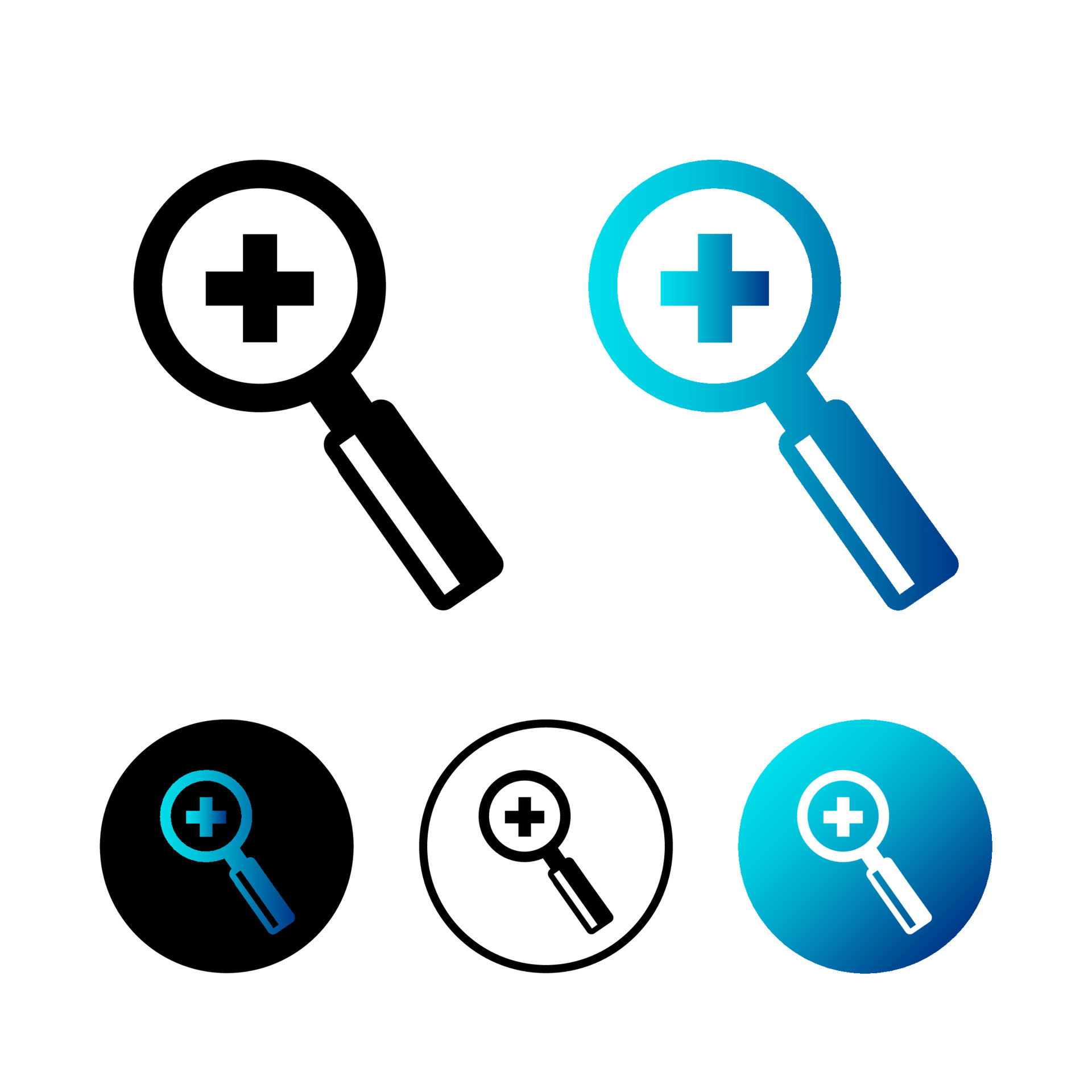 Abstract Zoom Icon Illustration 4649598 Vector Art at Vecteezy