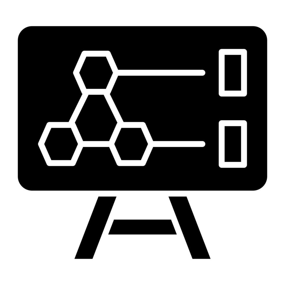 Formula Glyph Icon vector