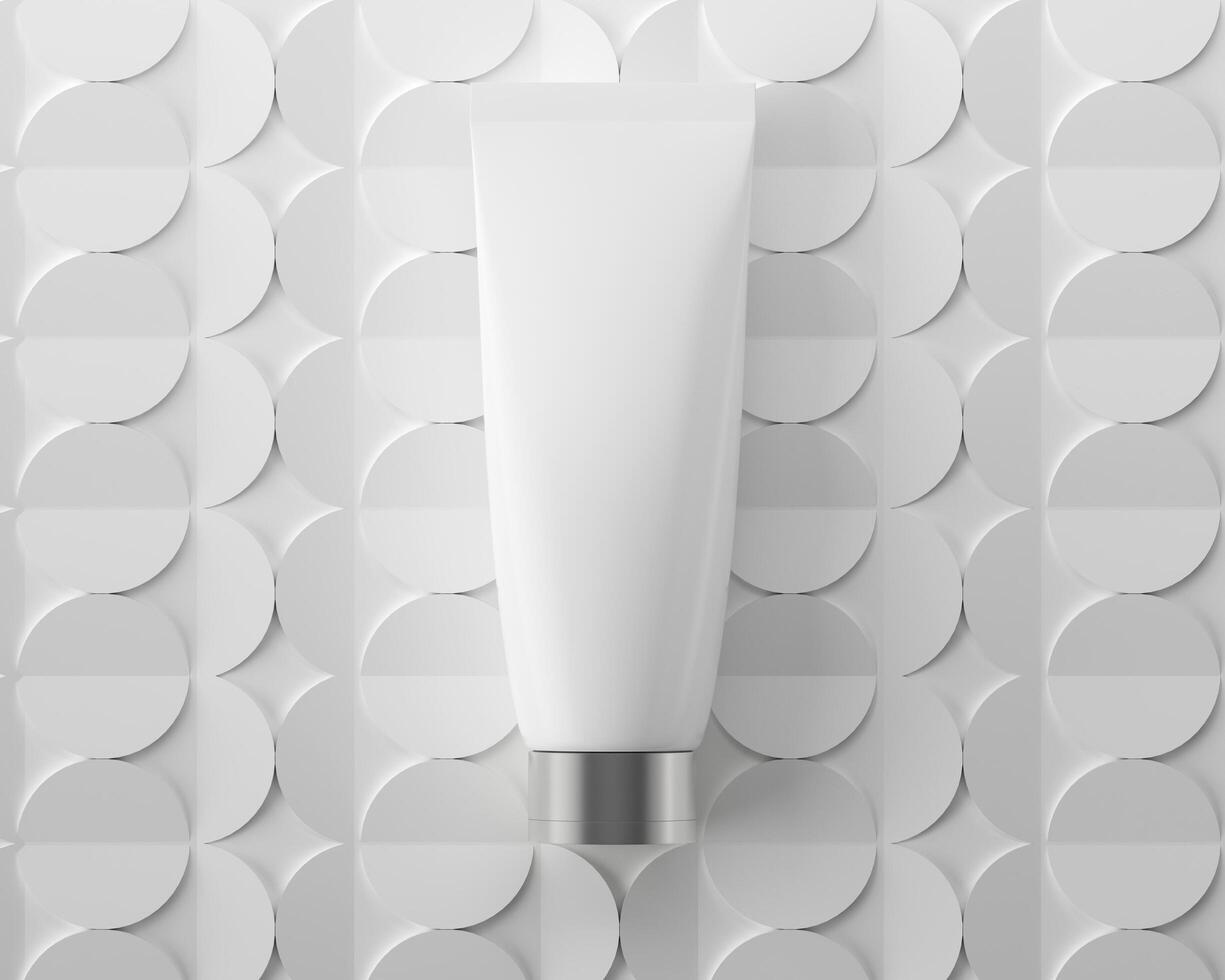 A squeeze tube for applying creams or cosmetics. photo