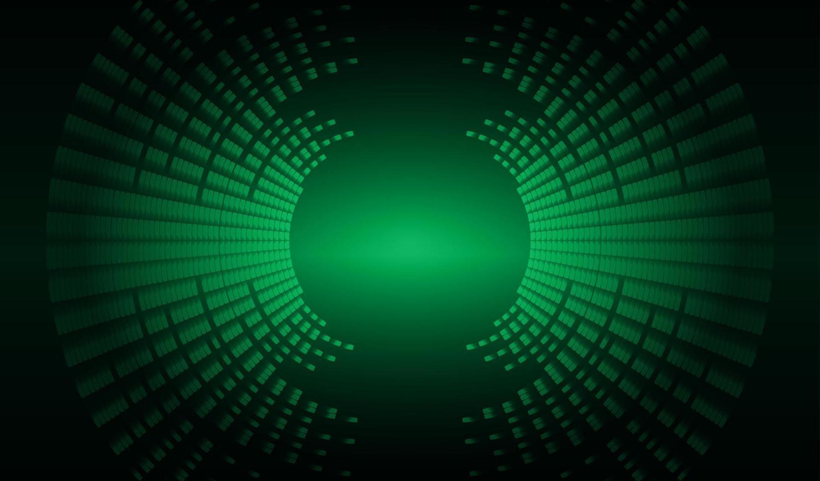 Sound waves oscillating dark light vector