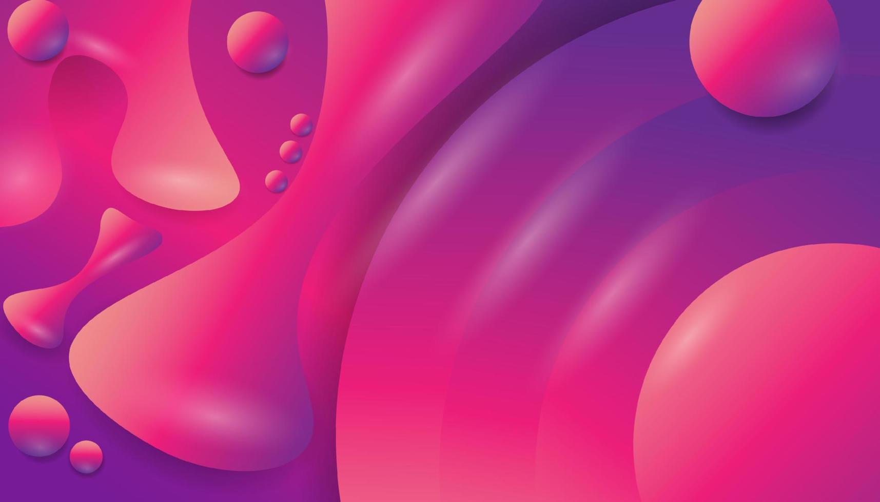 3d geometric shapes background vector