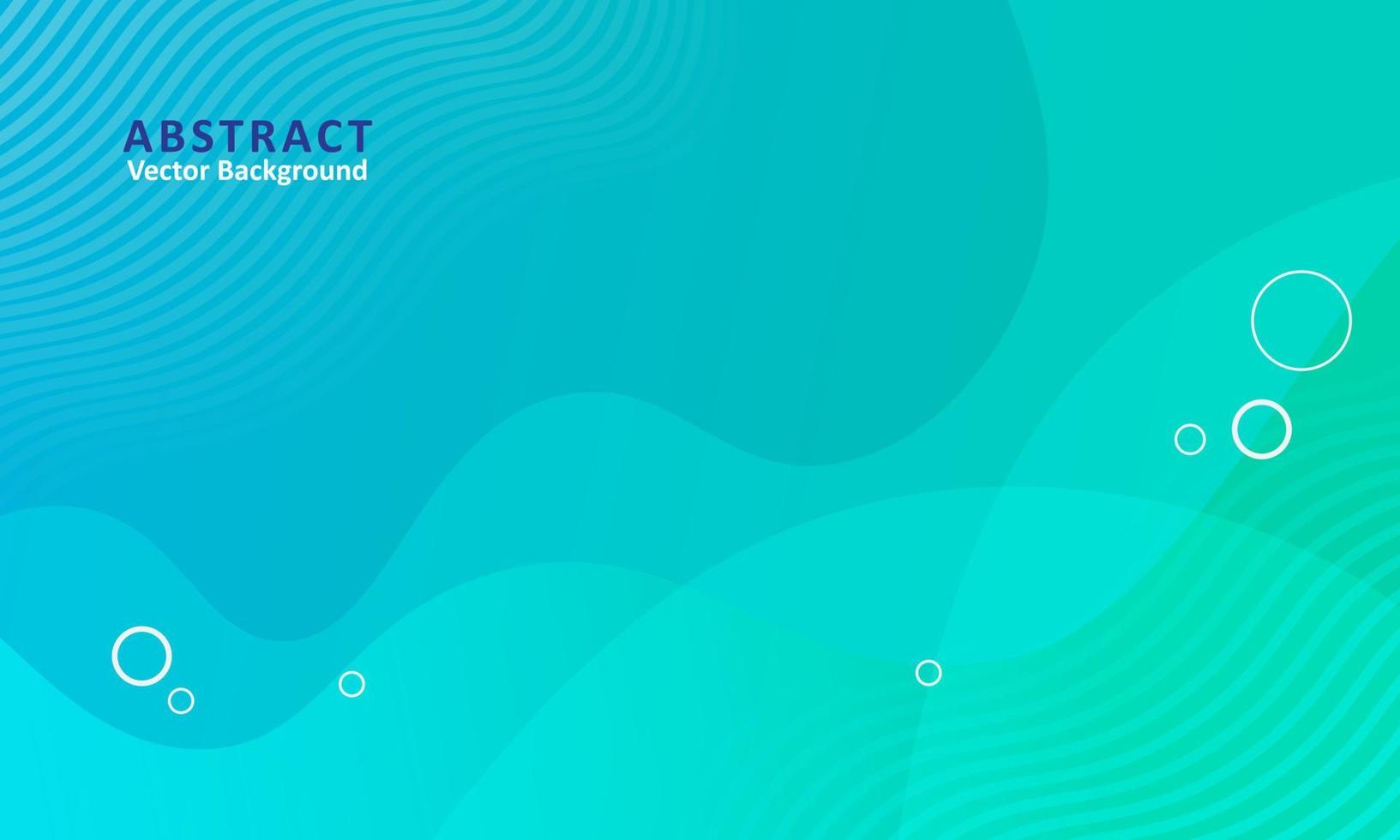 Abstract wave background with gradient composition vector