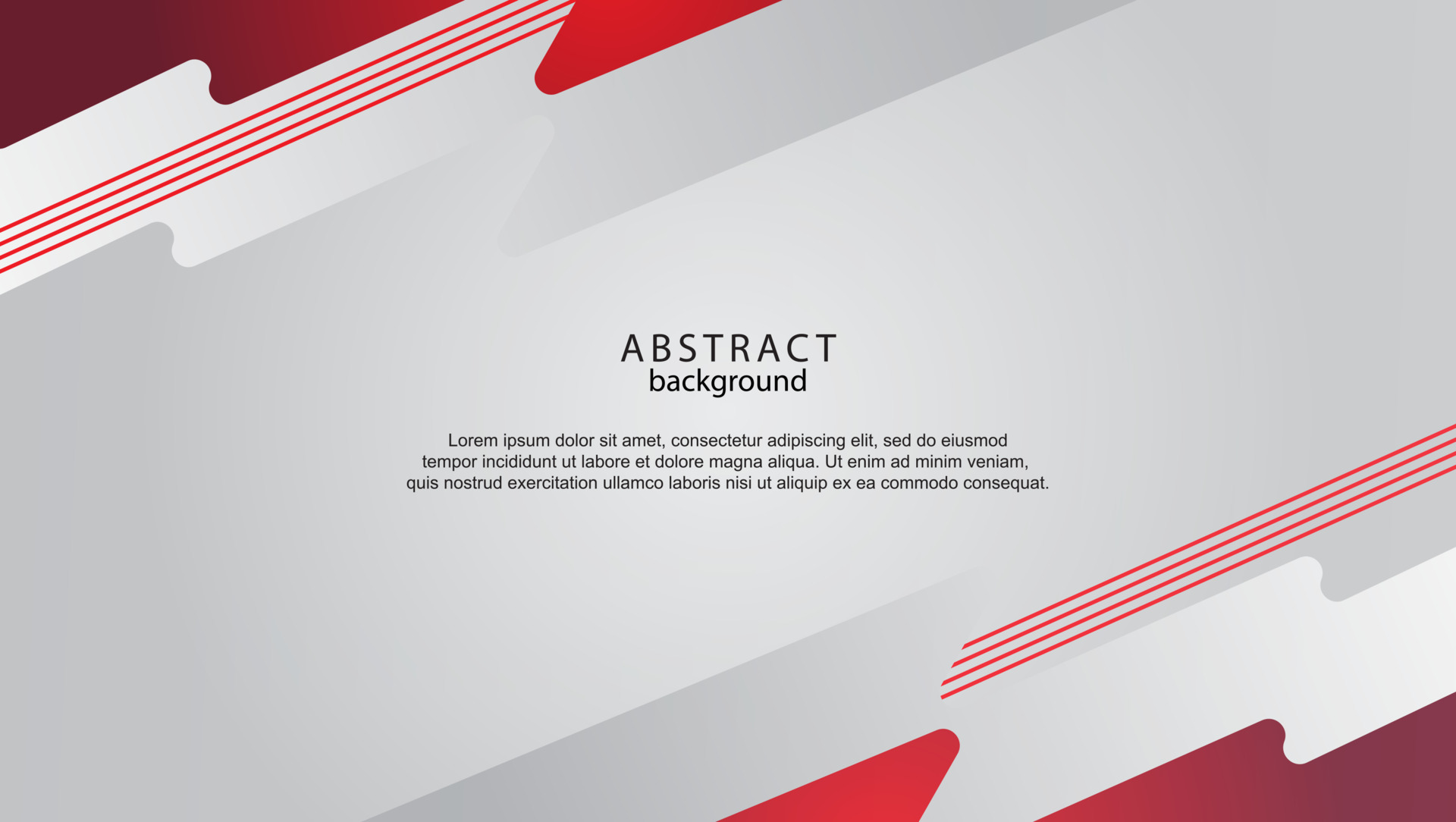 Abstract geometric background with text space 4652868 Vector Art at ...