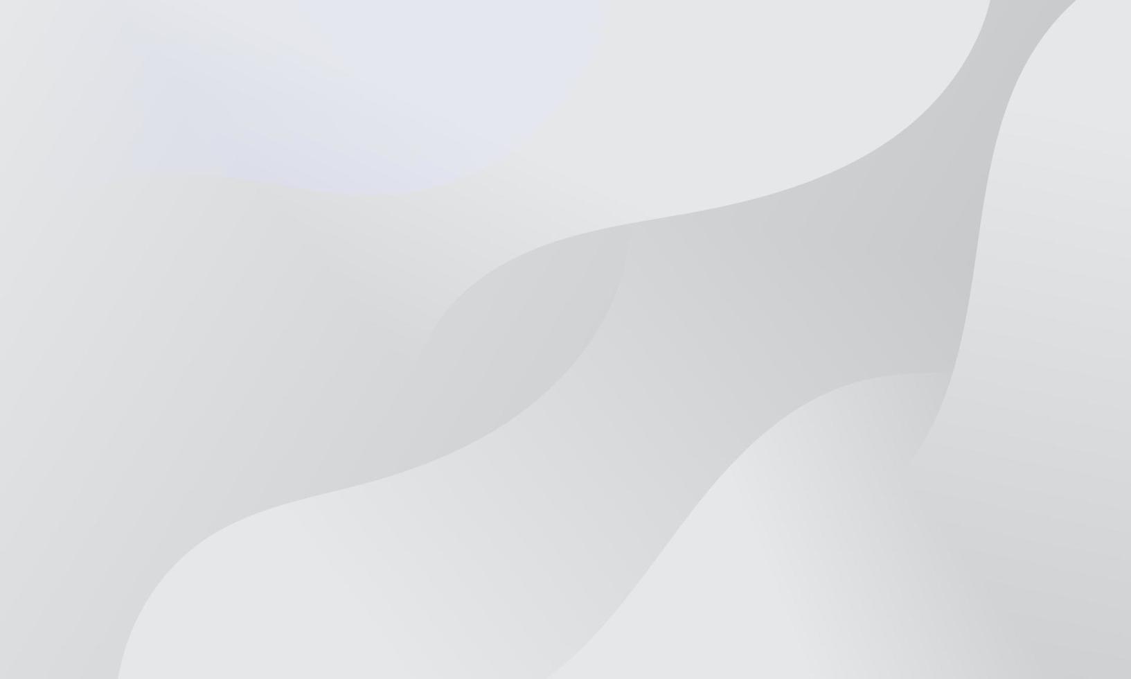 Abstract White Fluid Wave Background vector
