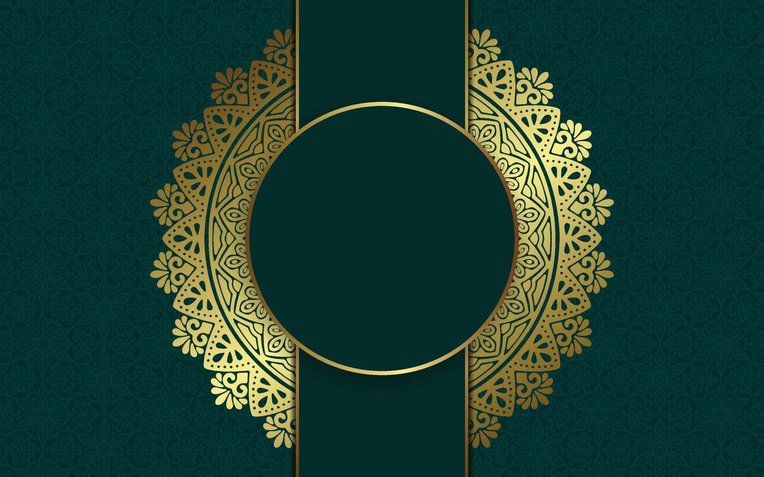 Luxury ornamental mandala background with arabic islamic east pattern style vector