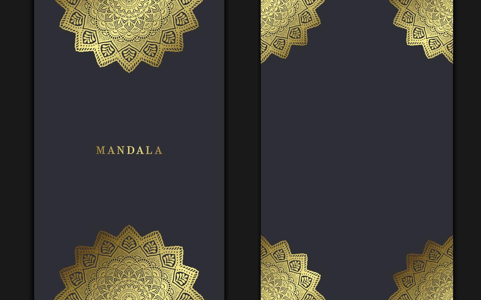 Luxury mandala background with golden arabesque pattern Arabic Islamic east style. Ramadan Style Decorative mandala. Mandala for print, poster, cover, brochure, flyer, banner vector