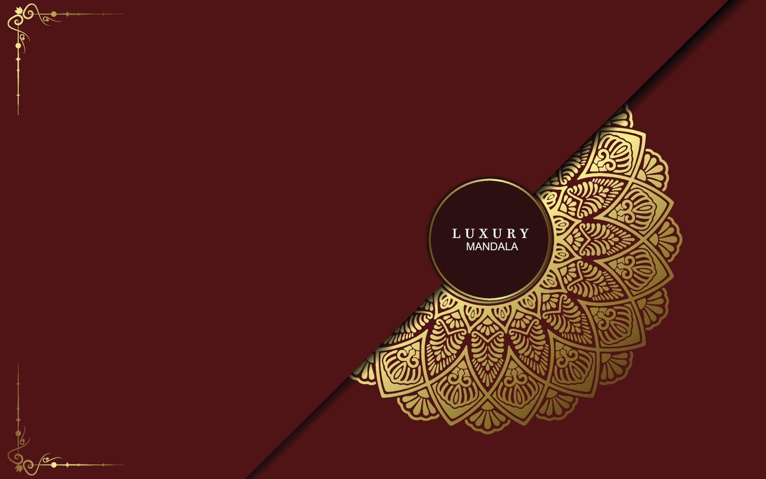 Luxury ornamental mandala background with arabic islamic east pattern style vector