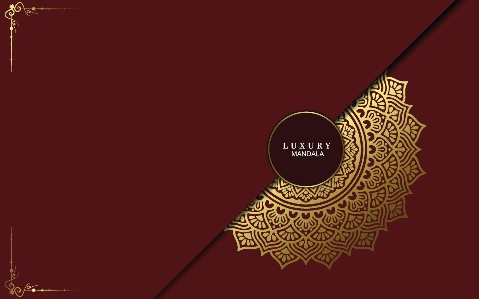 Luxury ornamental mandala background with arabic islamic east pattern style vector