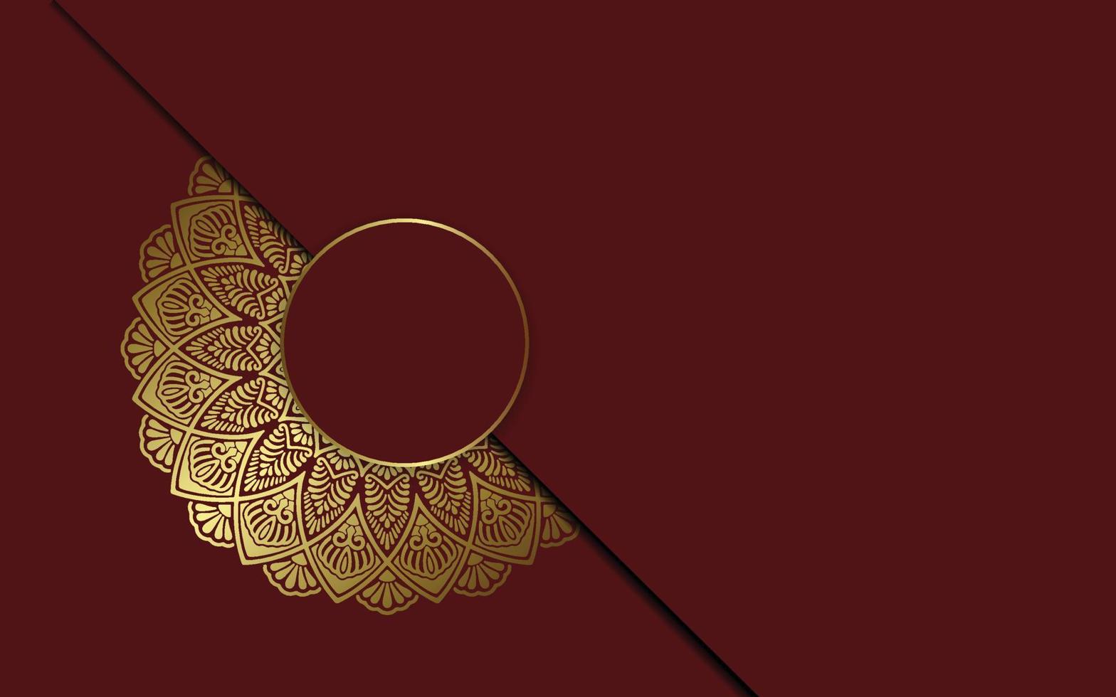 Luxury ornamental mandala background with arabic islamic east pattern style vector
