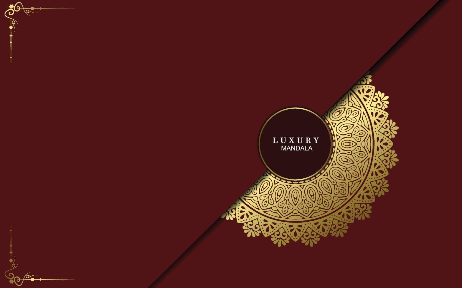 Luxury ornamental mandala background with arabic islamic east pattern style vector