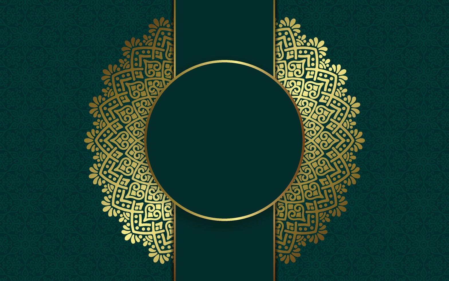 Luxury ornamental mandala background with arabic islamic east pattern style vector