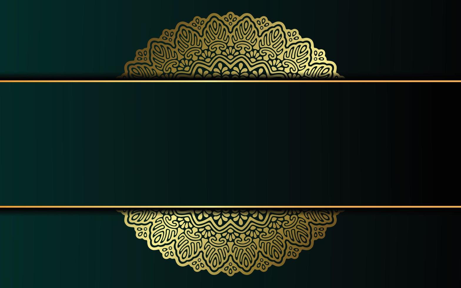 Mandala template with elegant, classic elements. Great for invitation, flyer, menu, brochure, background vector