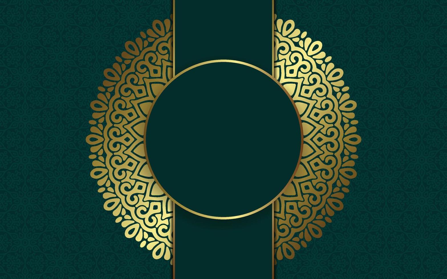 Luxury ornamental mandala background with arabic islamic east pattern style vector