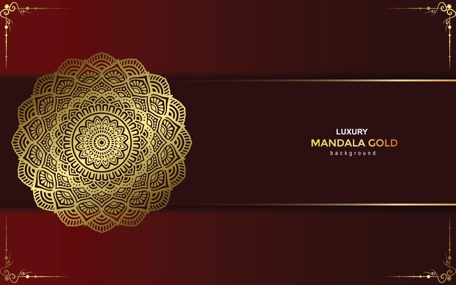 Luxury ornamental mandala background with arabic islamic east pattern style vector