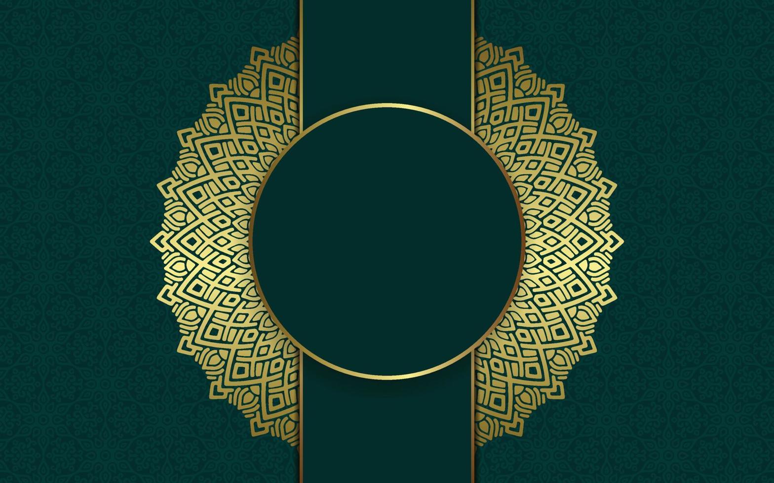 Luxury ornamental mandala background with arabic islamic east pattern style vector