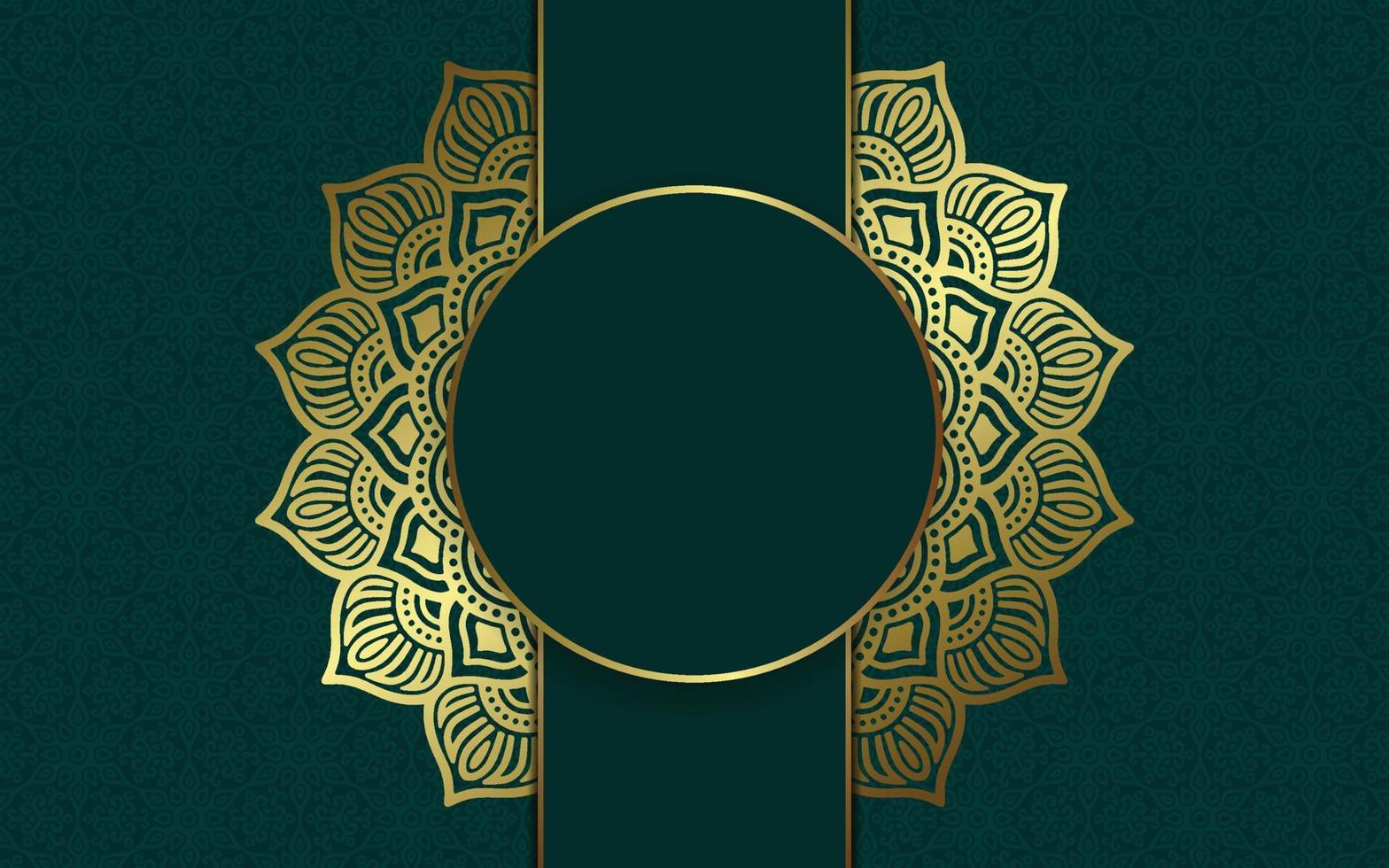 Luxury mandala background with golden arabesque pattern Arabic Islamic east style. Ramadan Style Decorative mandala. Mandala for print, poster, cover, brochure, flyer, banner vector