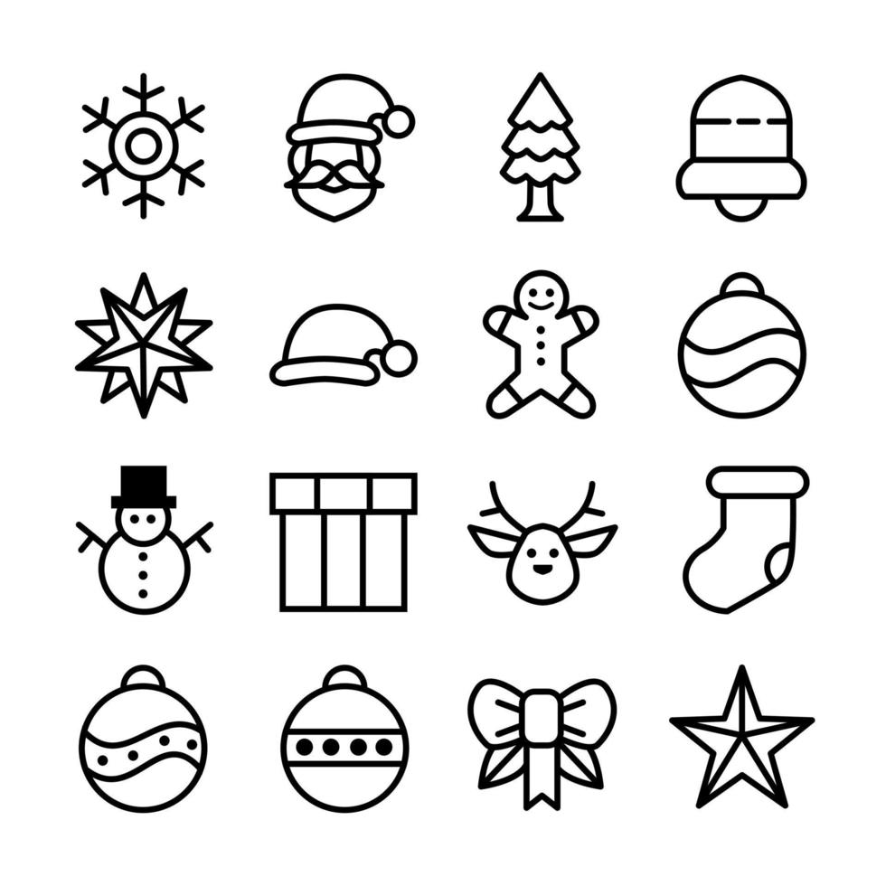 christmas day icon design. design for application and website templates. vector