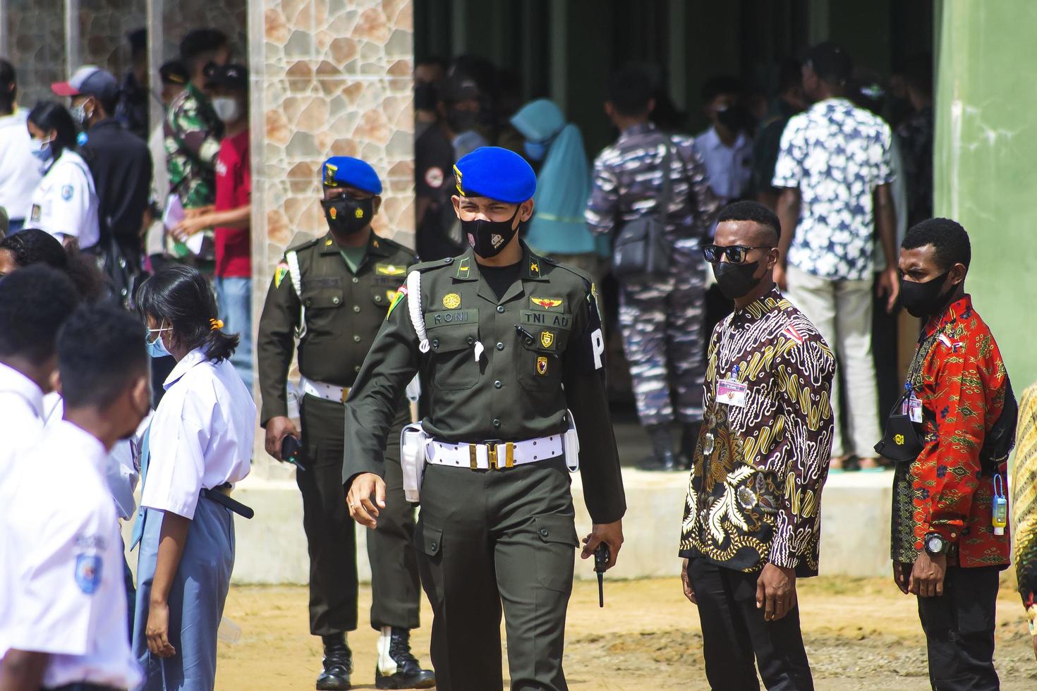 Sorong, West Papua, Indonesia, October 4th 2021. State Visit of the President of Indonesia, Joko Widodo. photo