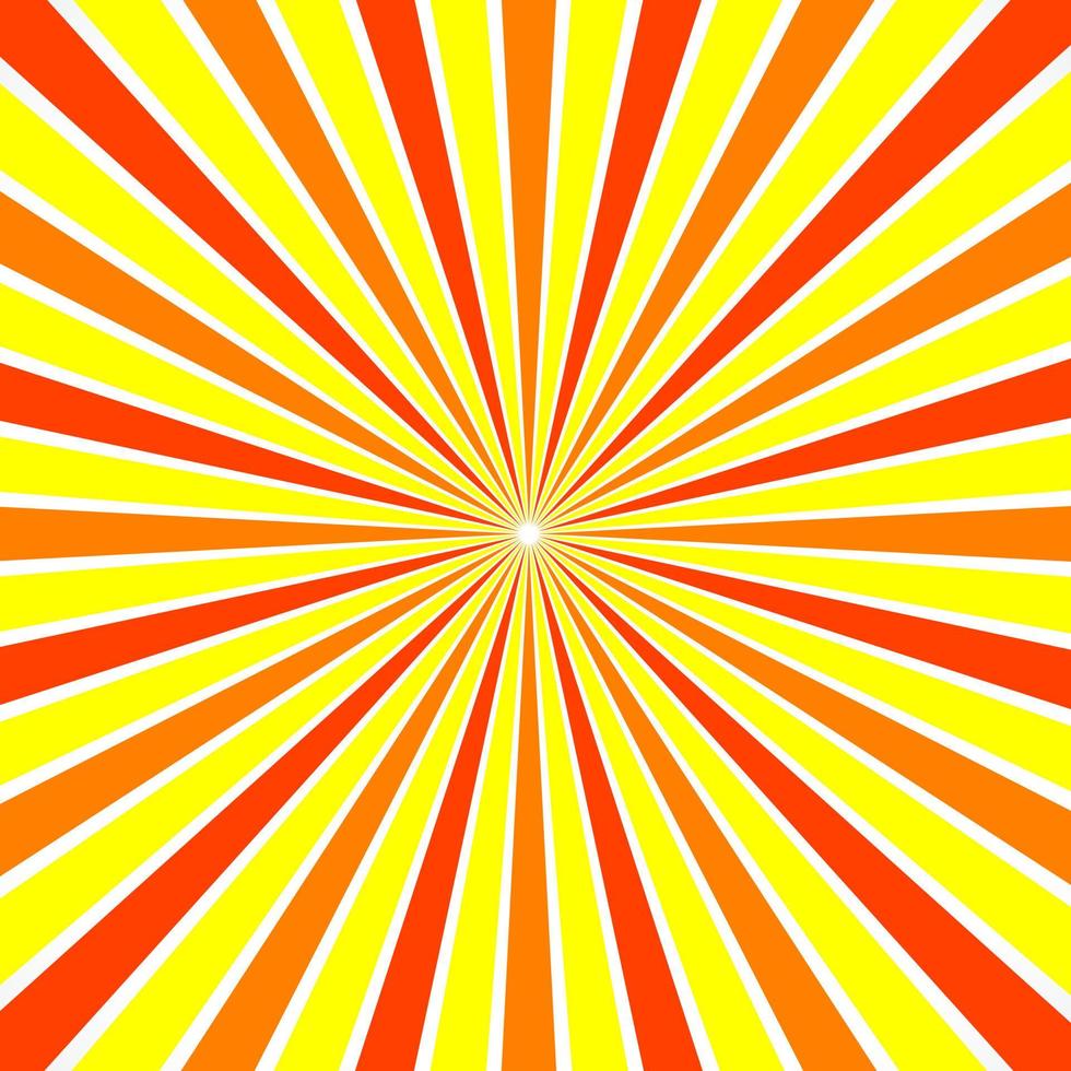 rayos, elemento vigas. Sunburst, fondo en forma de starburst. geométrica circular. forma geométrica circular abstracta. ilustración - vector