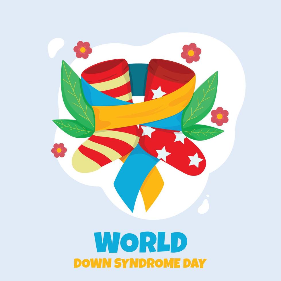 World Down Syndrome Day Concept vector