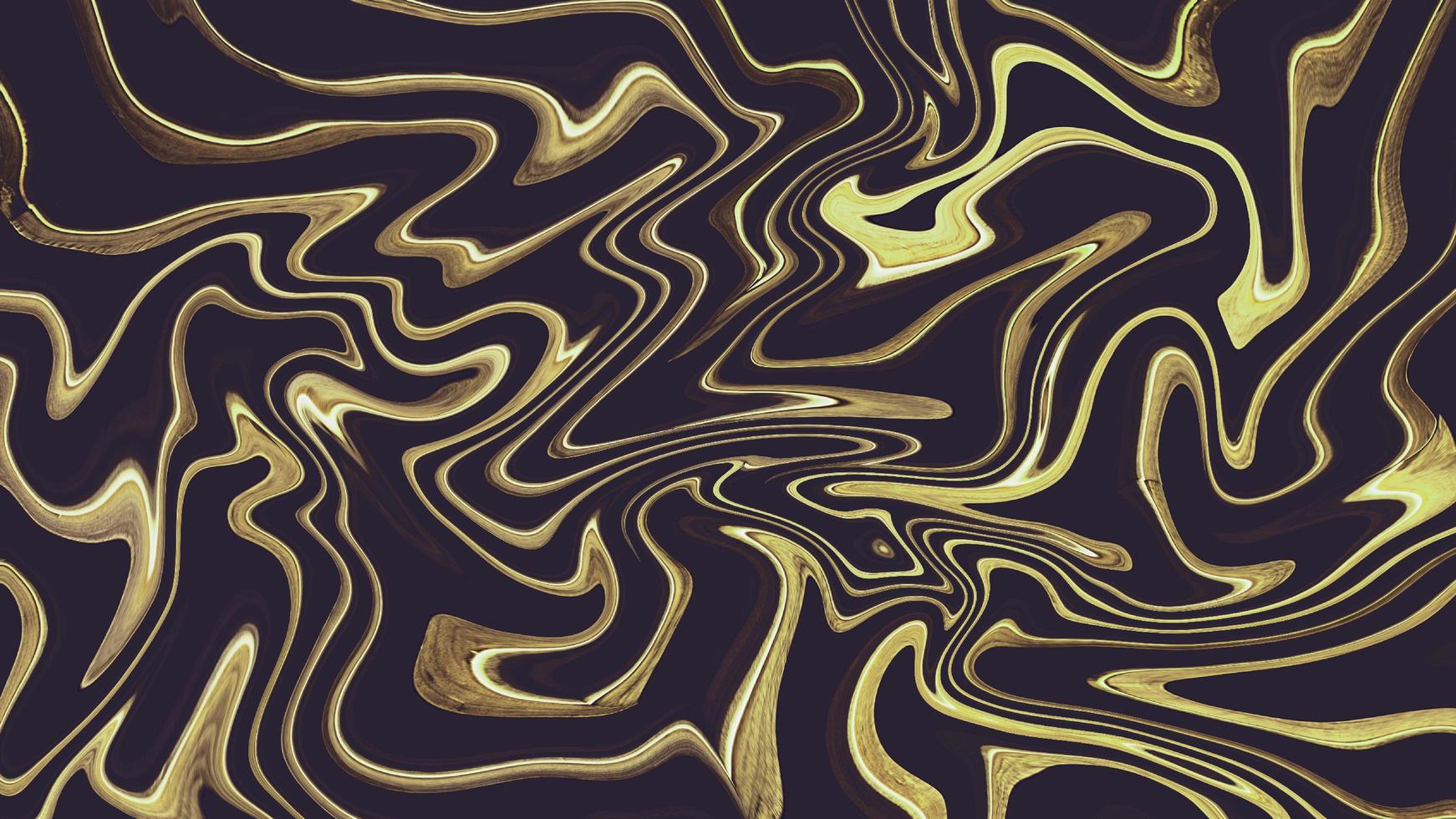 Colorido remolino abstracto textura espiral de lujo y pintura patrón acrílico líquido en negro. foto