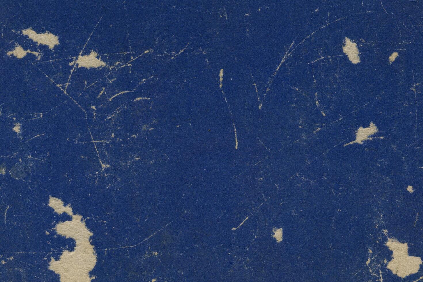 textura de la superficie del papel del grunge azul oscuro abstracto y antiguo patrón artístico antiguo de la vendimia de la acuarela en suave. foto