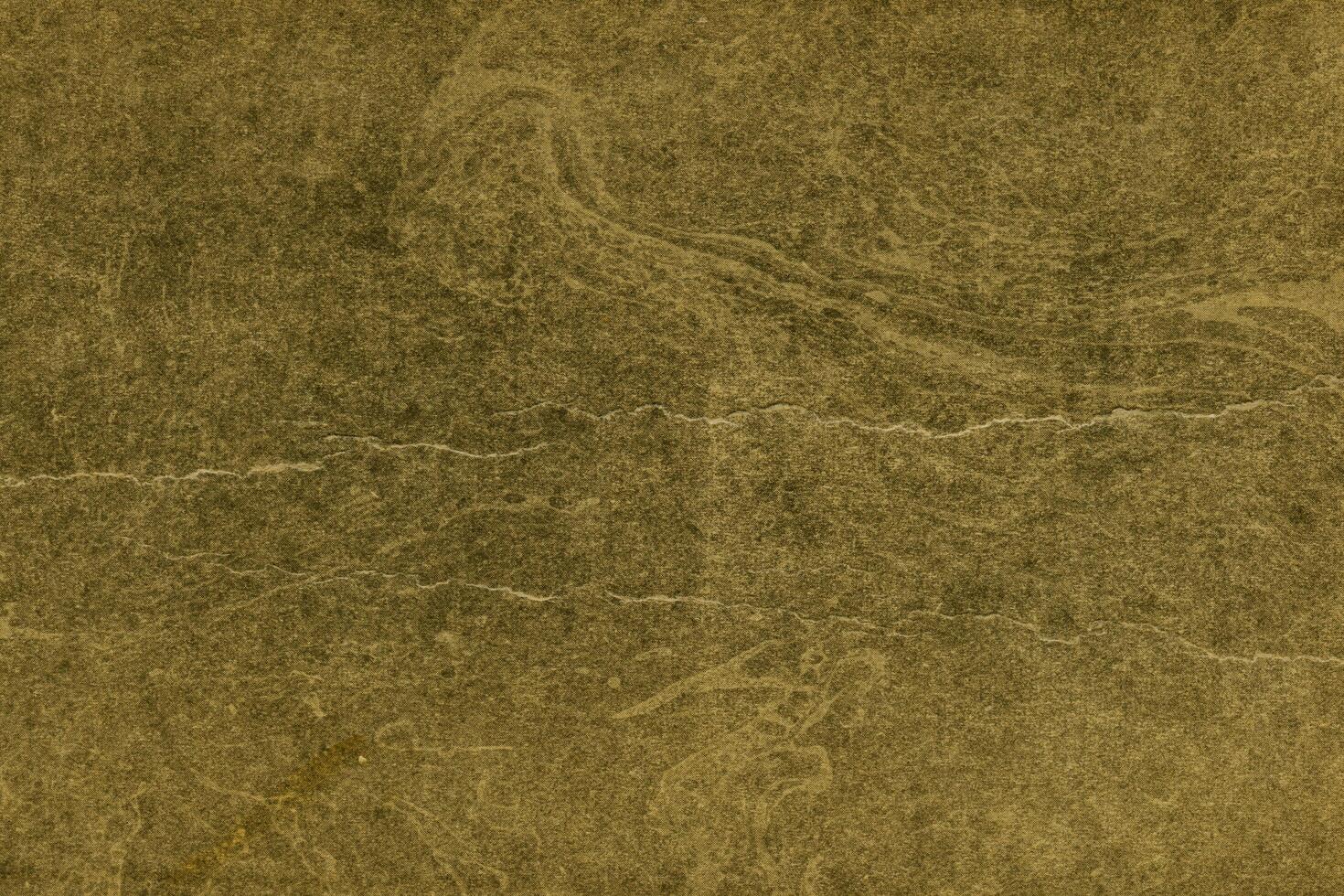 abstract dark yellow grunge paper surface texture and watercolor antique old artistic vintage pattern on dark. photo