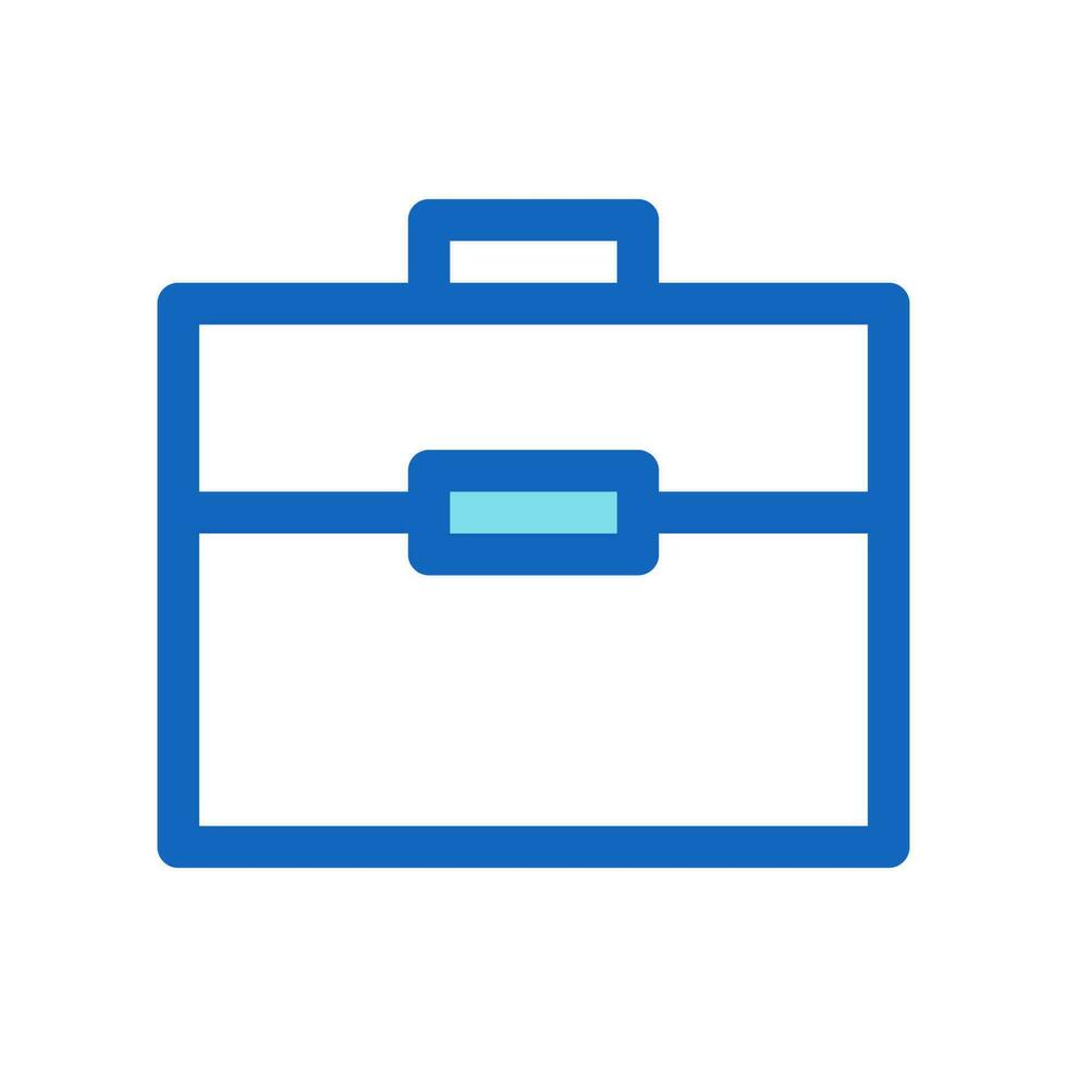 Briefcase Outline Style Icon vector