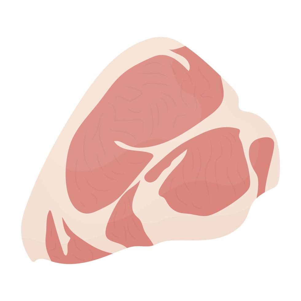 conceptos de filete porterhouse vector