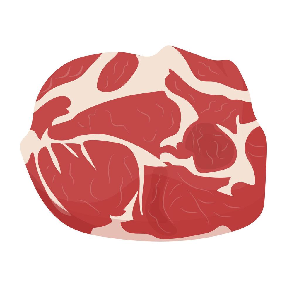 conceptos de carne de moda vector