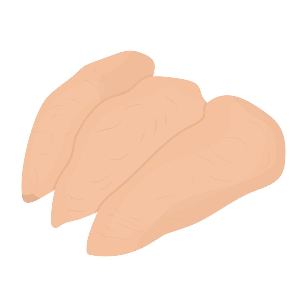 Chicken Breast Concepts vector