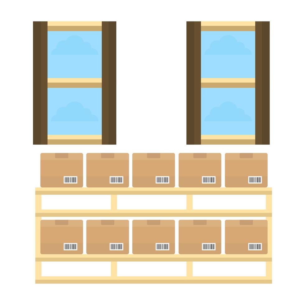 Warehouse Racking Concepts vector