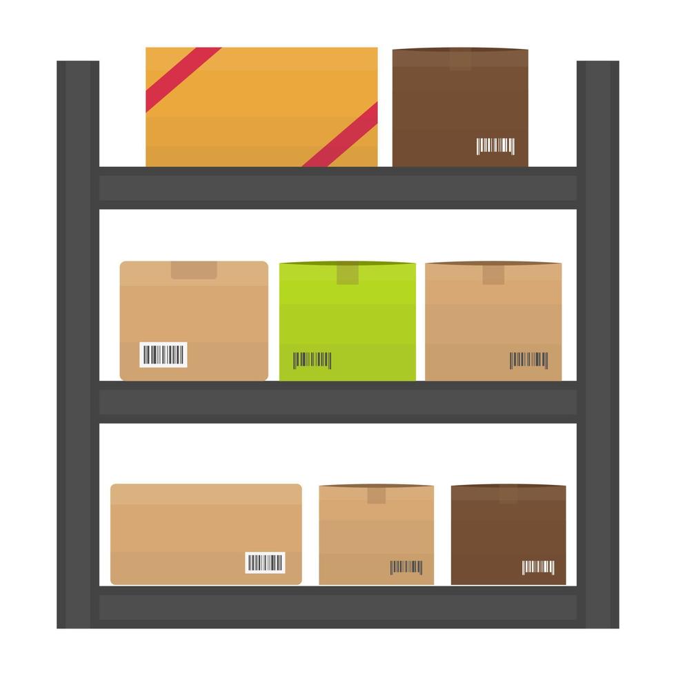 Storage Rack Concepts vector