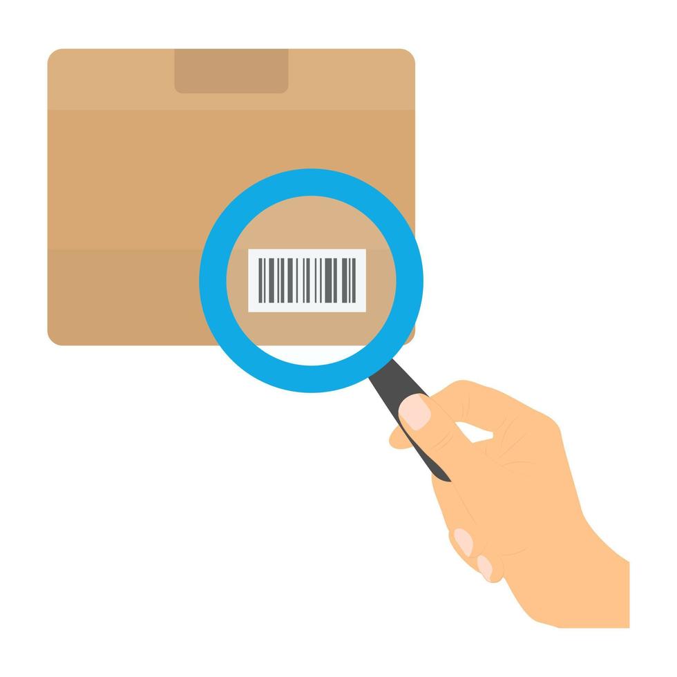 Parcel Tracking Concepts vector