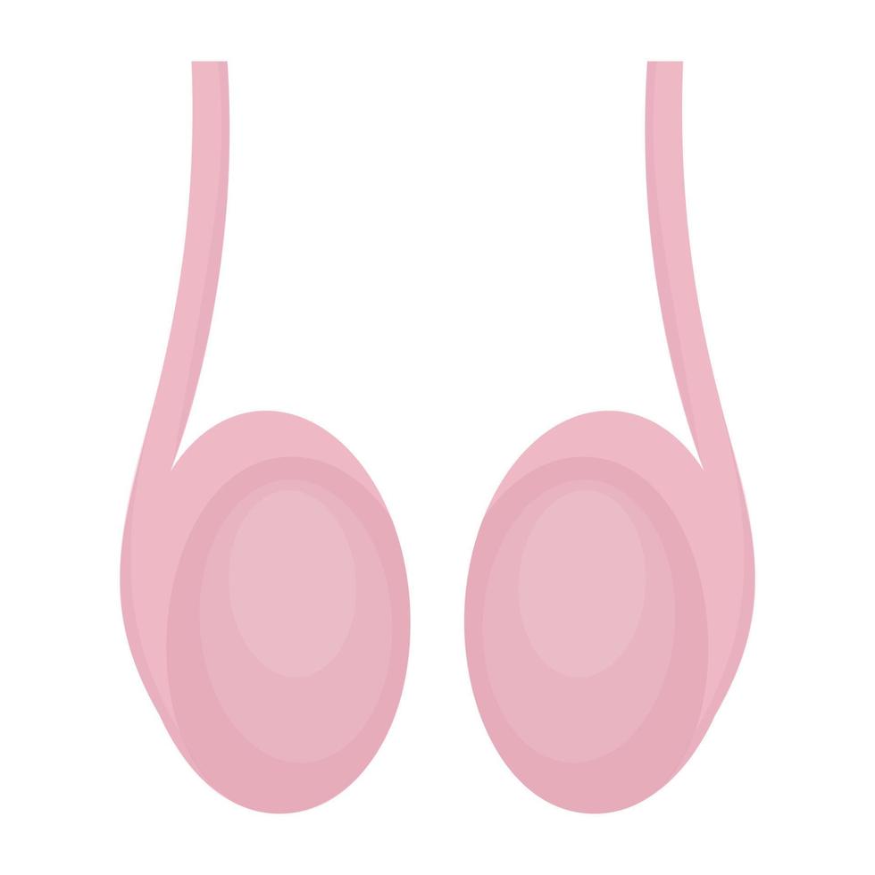Trendy Testicles Concepts vector