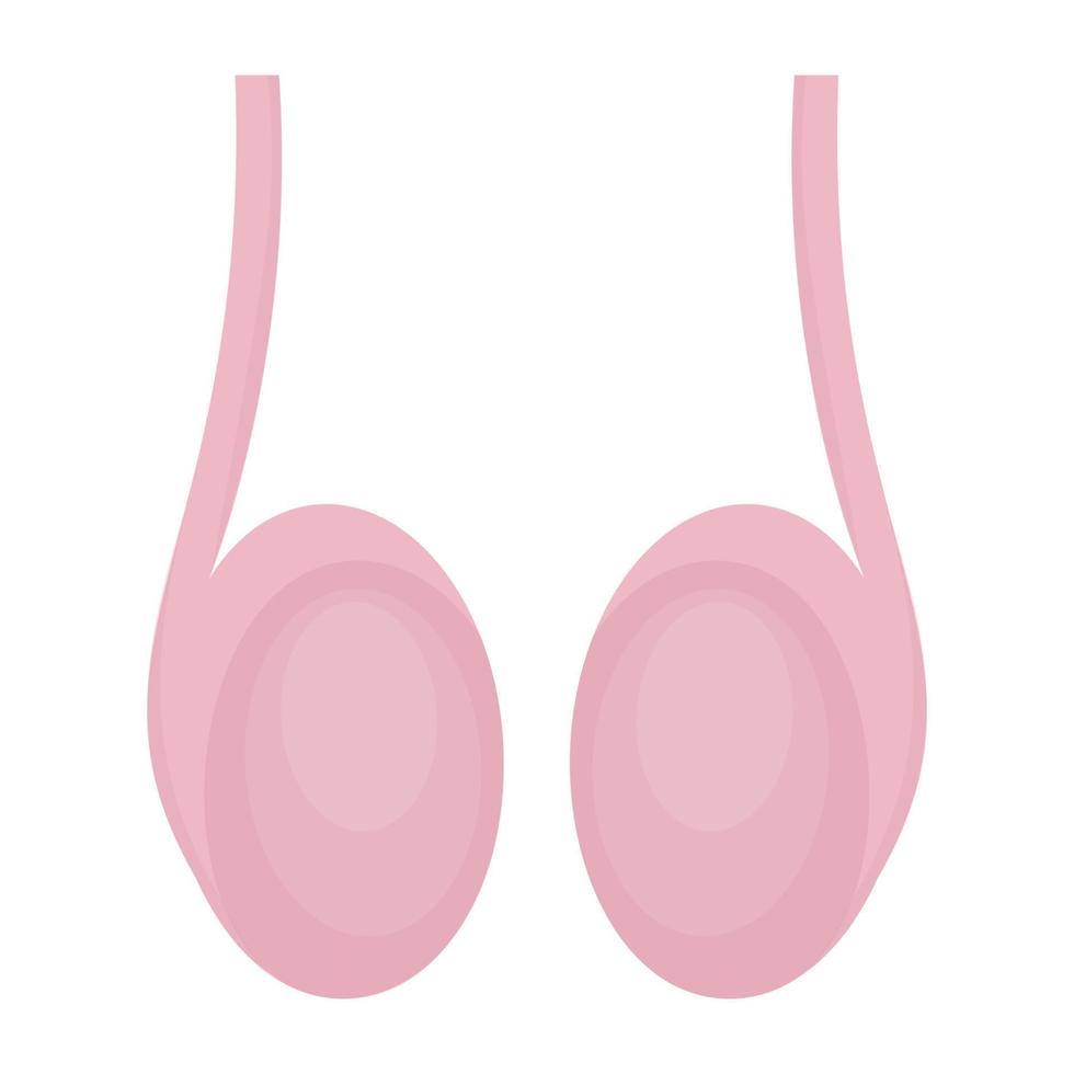 Trendy Testicles Concepts vector