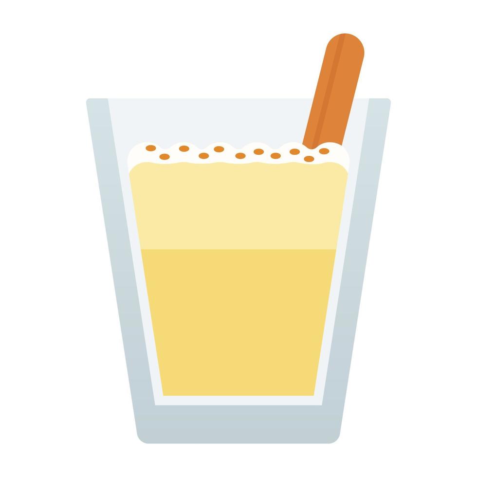 Brandy Eggnog Concepts vector