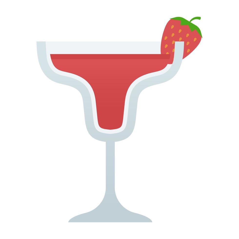 Strawberry Daiquiri Concepts vector