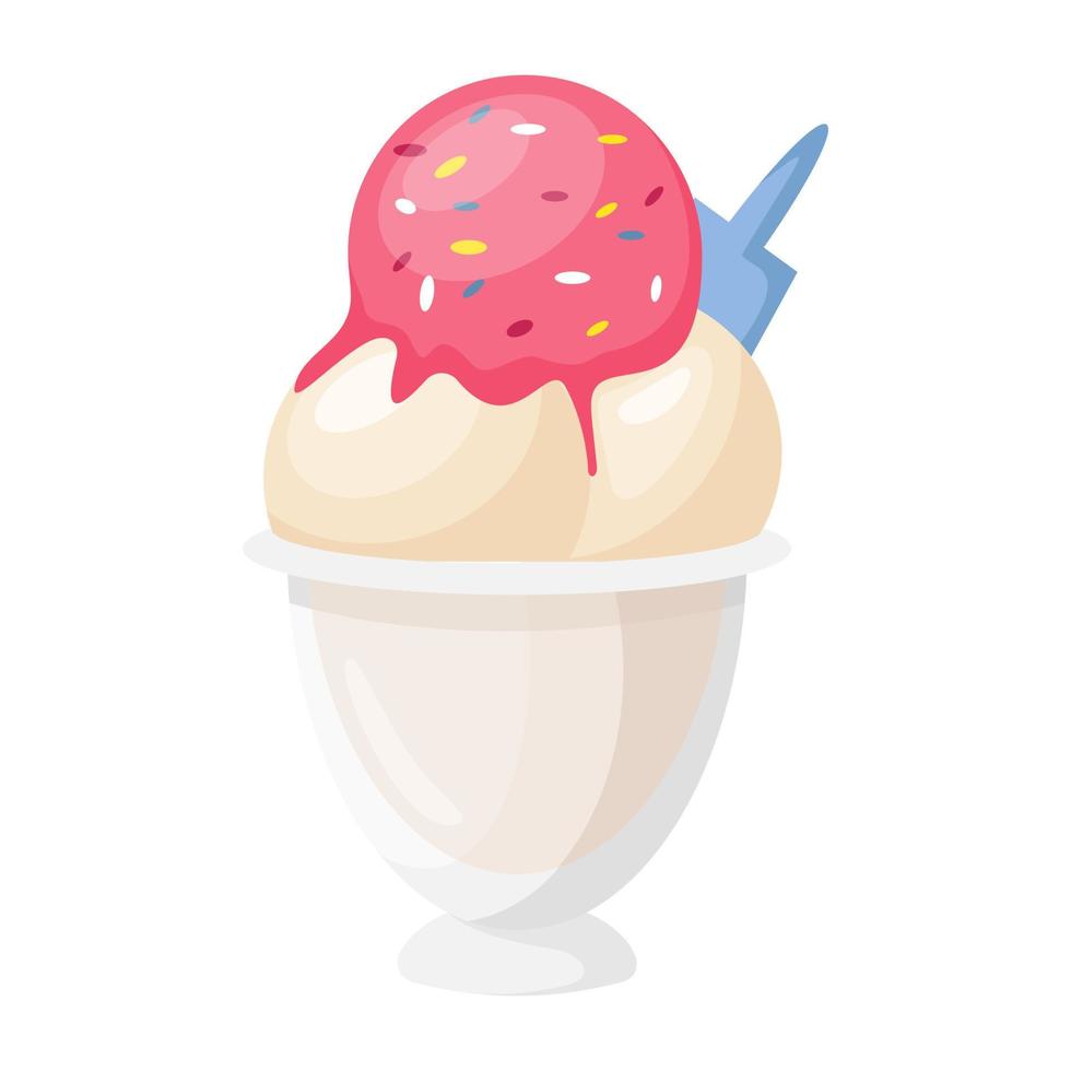 Sorbet Ice Cream vector