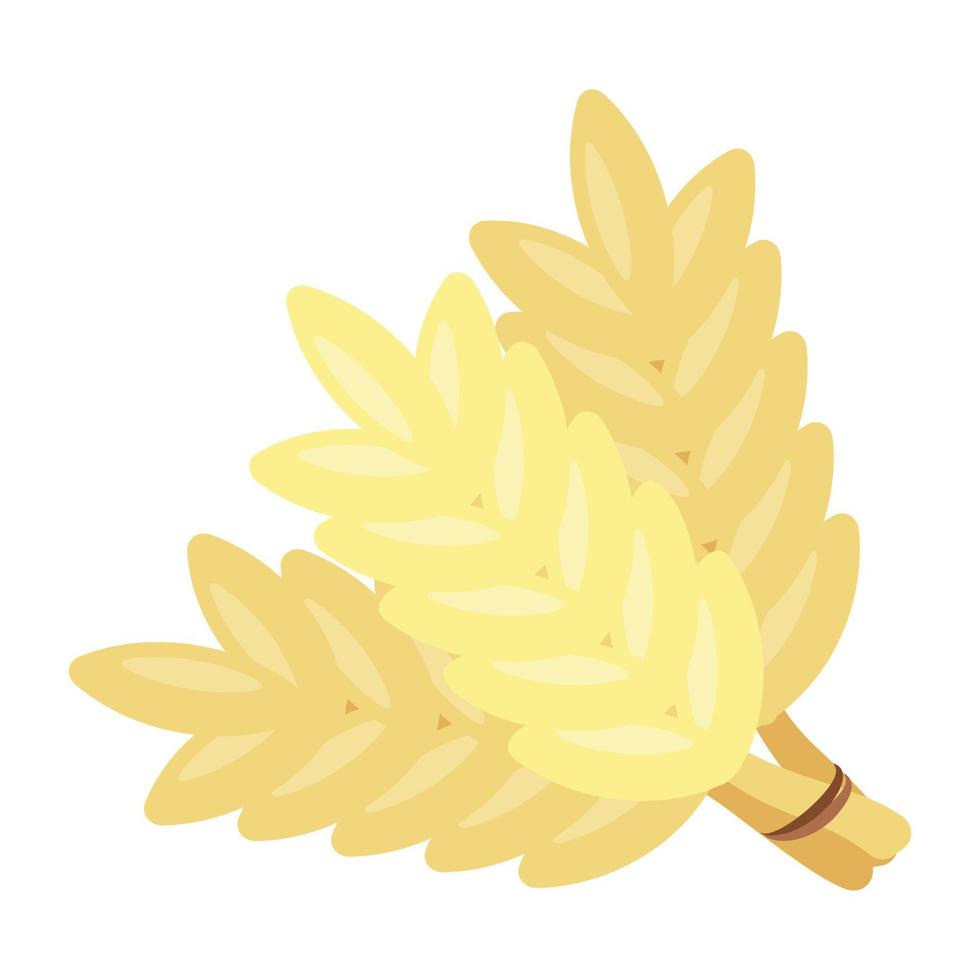 Wheat Strands Concepts vector