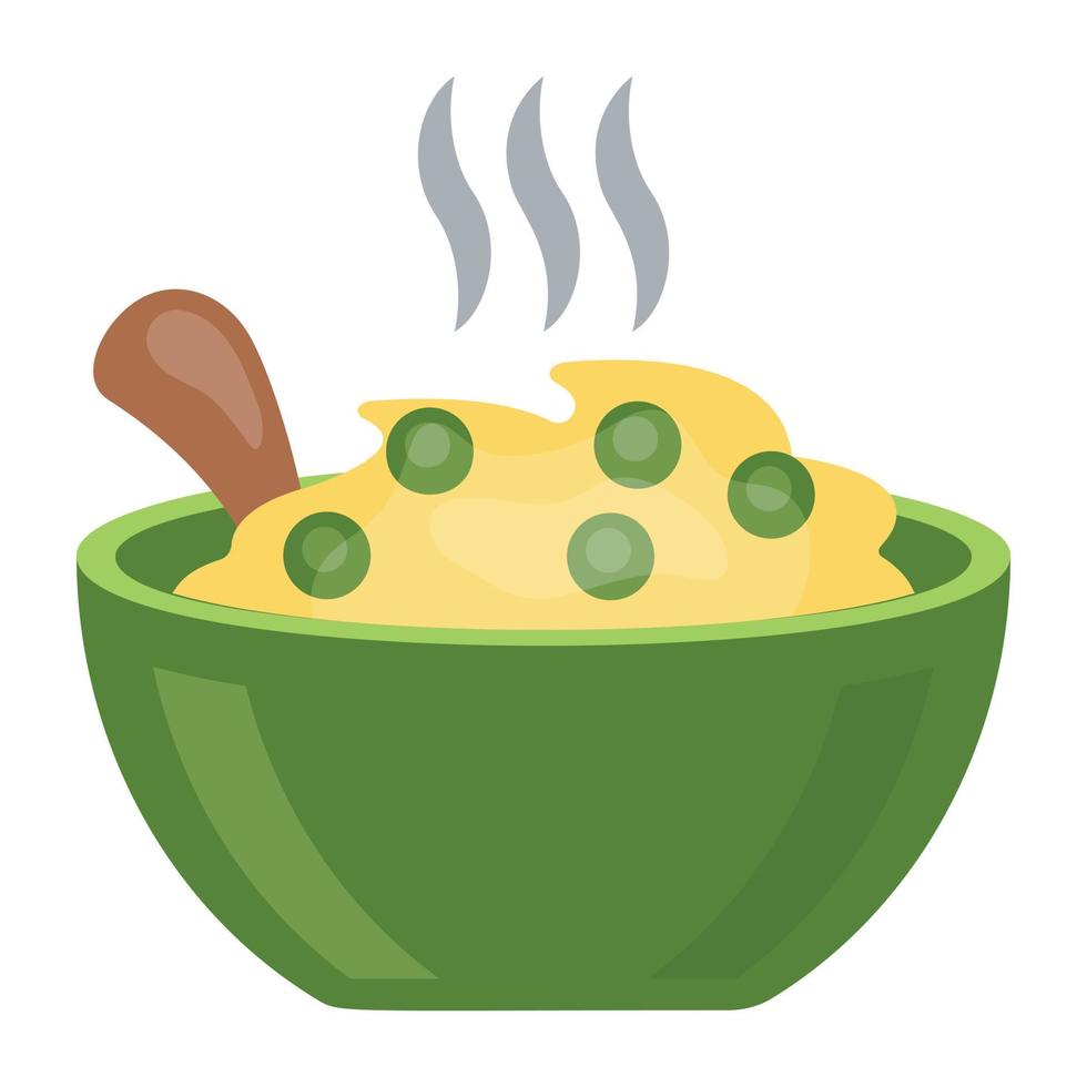 Creamed Peas Concepts vector