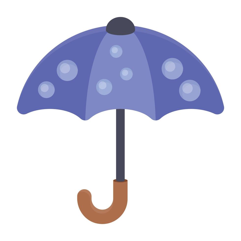 conceptos de paraguas de moda vector