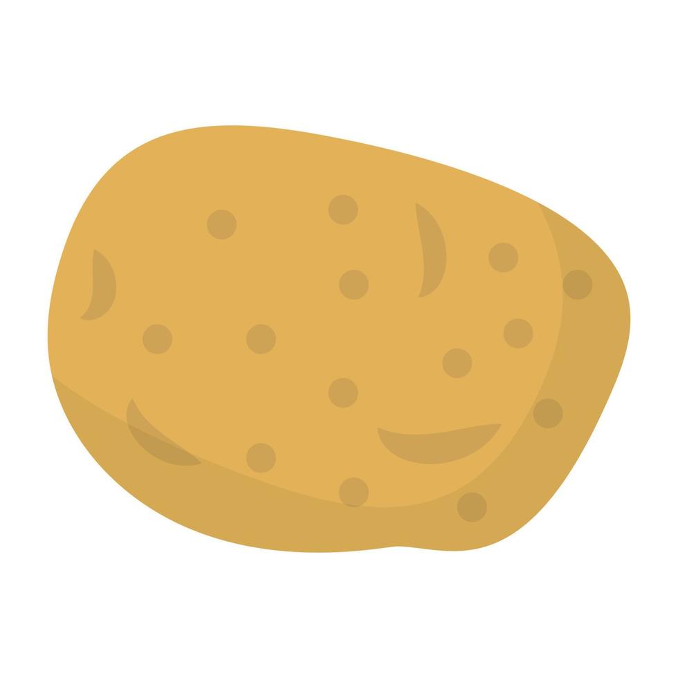 Trendy Potato Concepts vector
