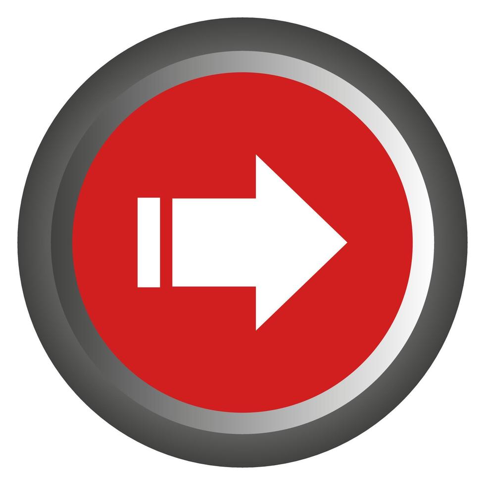 Arrow on white background vector