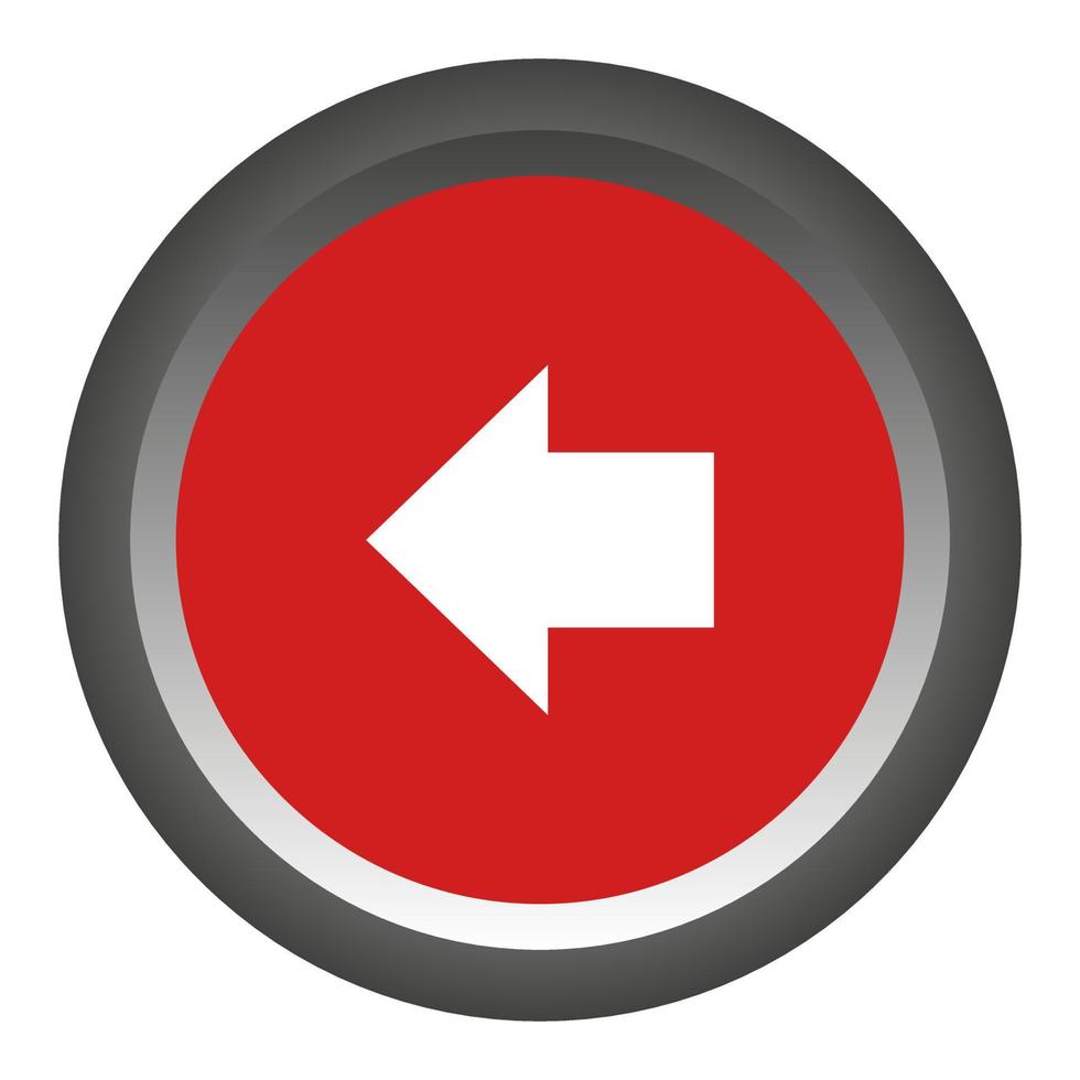 Arrow on white background vector