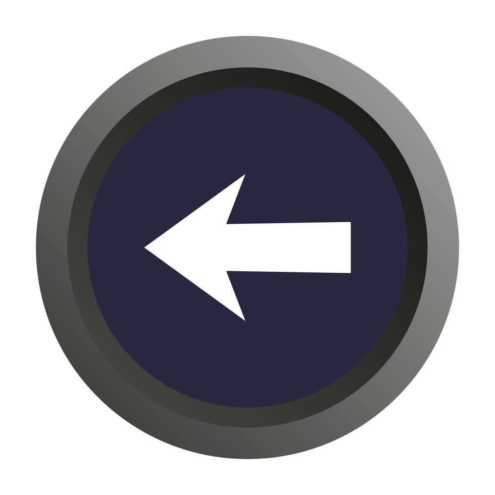 Arrow on white background vector