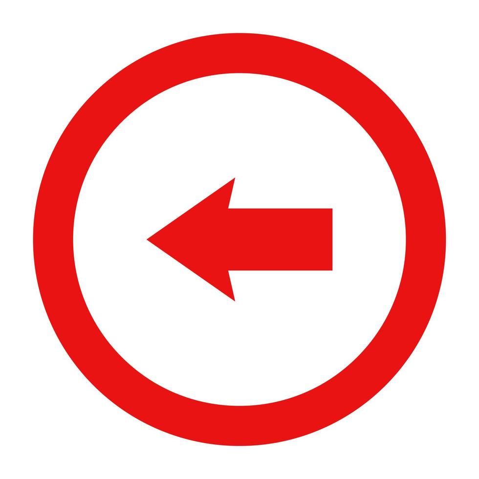 Arrow on white background vector