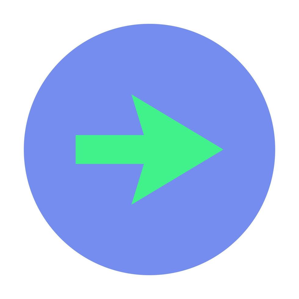 Arrow on white background vector